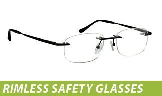 Rimless Safety Glasses