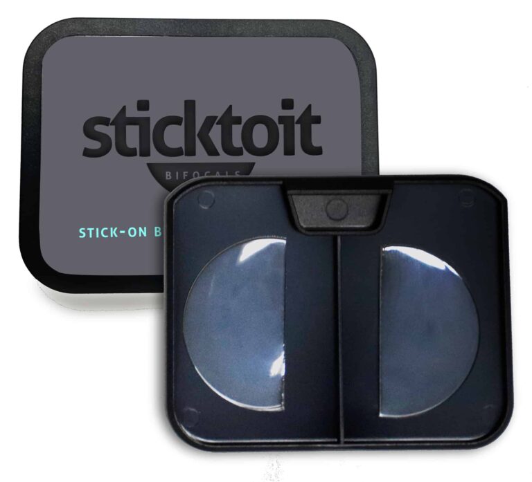 Stick-On Bifocal Lenses