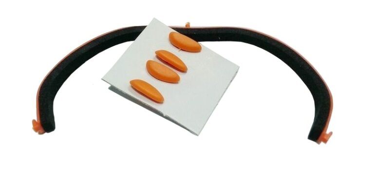 RX-206 Orange Replacement Nose Pads and Dust Dam