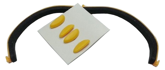 RX-206 Yellow Replacement Nose Pads and Dust Dam