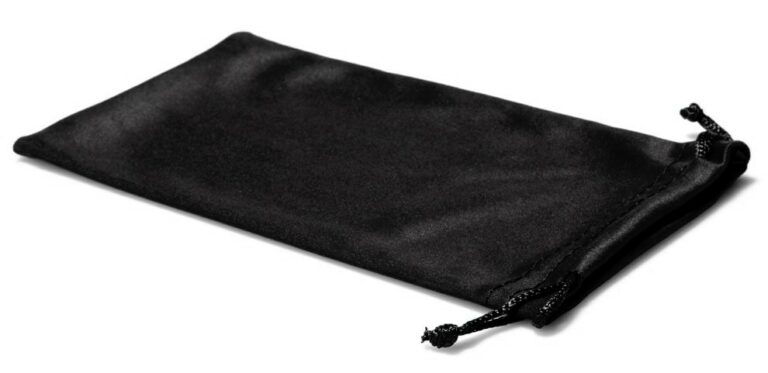 Microfiber Cleaning Pouch with Pull String