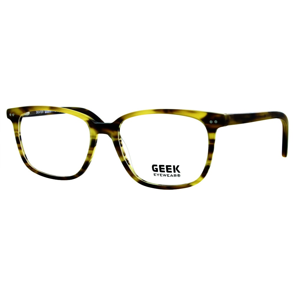 brown geek glasses