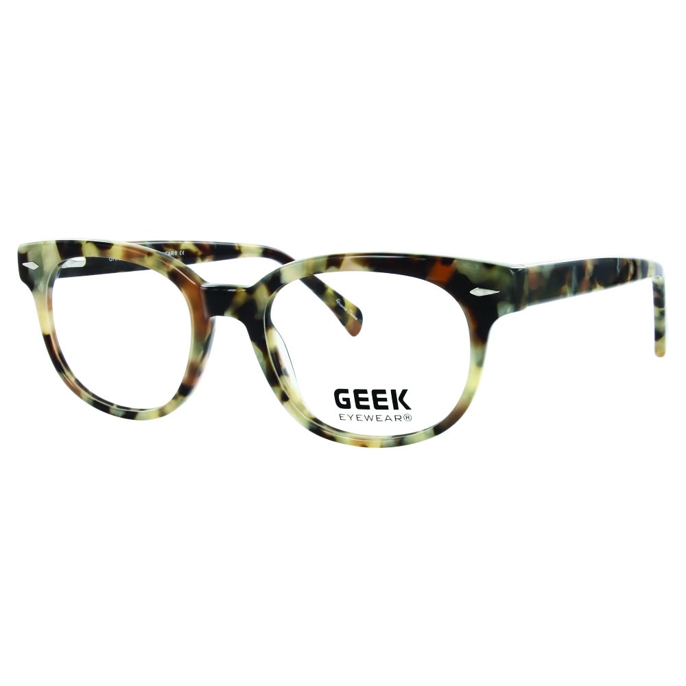 brown geek glasses