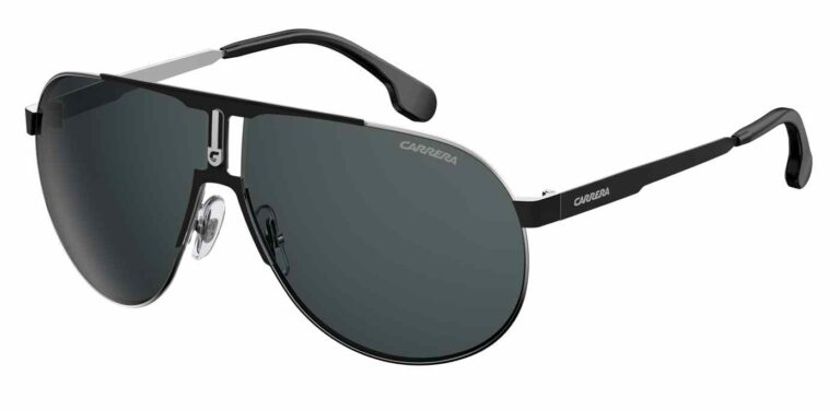 Carrera 1005S Sunglasses Ruthenium Black Angle Side Left