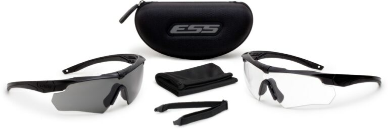 ESS Crossbow 2X Kit - Black 2x/Clear/Smoke Gray Lenses