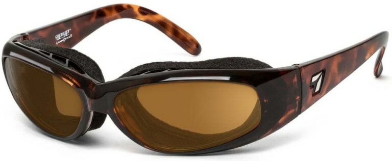 7 Eye Chubasco Tortoise Copper Lenses Prescription Sunglasses RX Safety