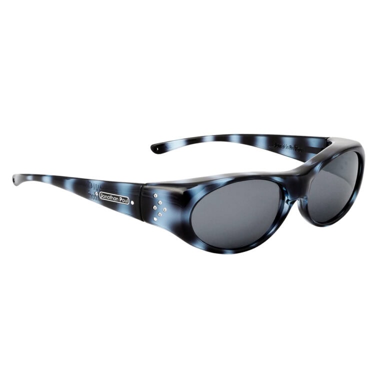 Jonathan Paul Binya Fitover Sunglasses - Blue Cloud with Polarvue Gray Lens