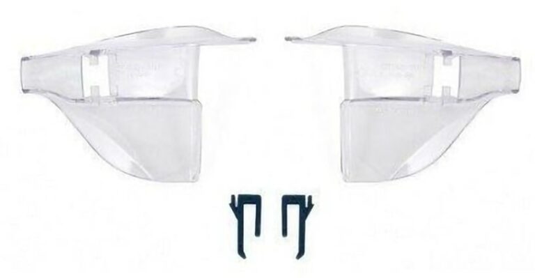 Hudson Optical, Clear Side Shield with Clip.