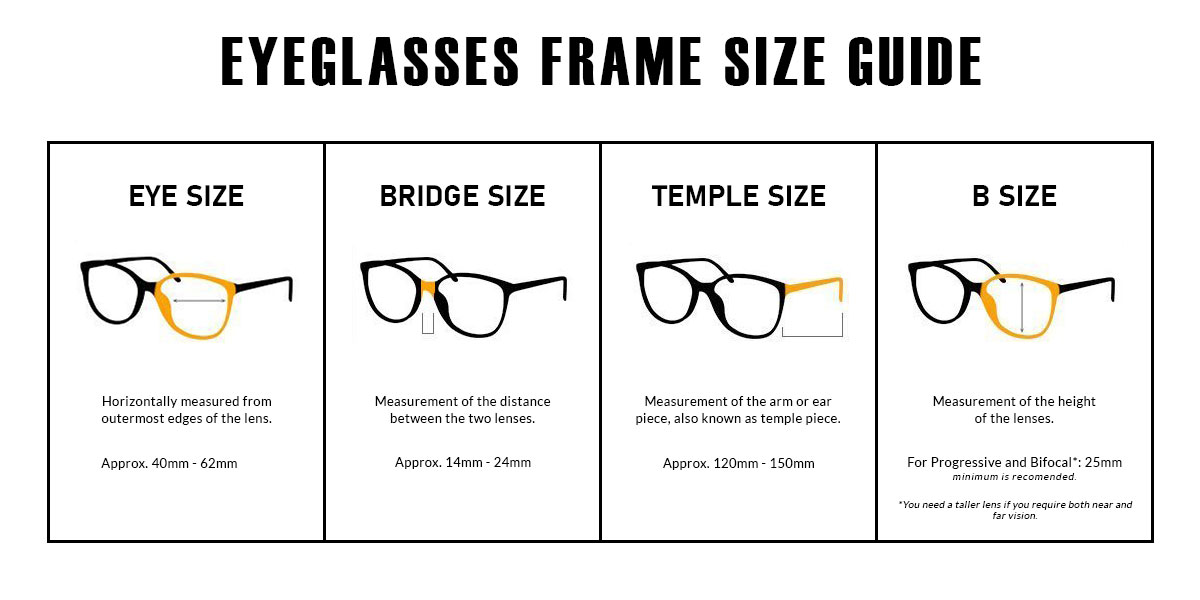 oakley eyeglasses size chart