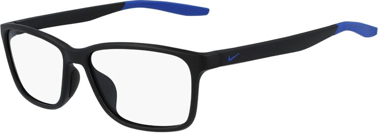 Nike 7118 Glasses - Matte Black/Racer Blue