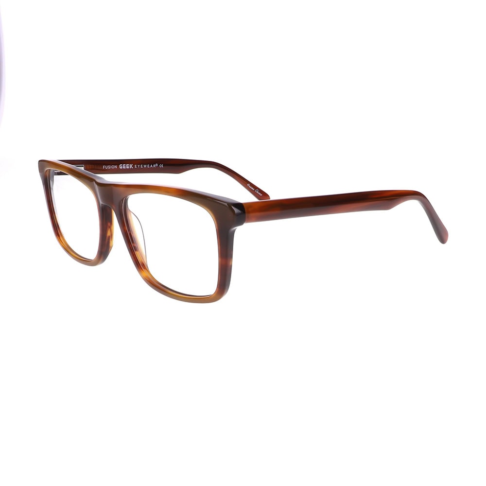brown geek glasses