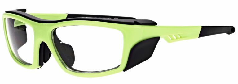 Model RX-EX36FS Safety Glasses in Matte Apple Green RX-EX36FS-AP