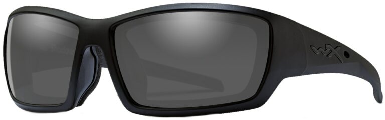 Wiley X Shadow Alternative Fit in Matte Black Frame with Smoke Gray Lens, WX-CCSHA01ALT