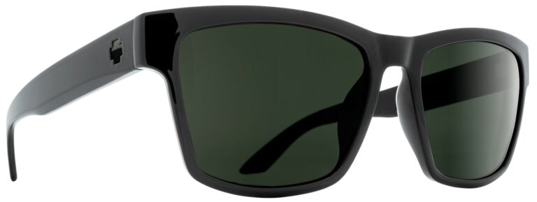 Spy Haight 2 in SOSI Black with Happy Gray Green Lenses