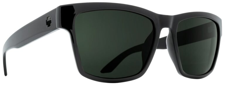 Spy Haight 2 in SOSI Black with Happy Gray Green Polar Lenses