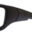 Wiley X Censor in Matte Black Frame, Angled to the Side Left