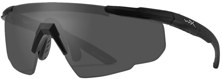 Wiley X Saber in Matte Black Frame with Smoke Gray Lenses, WX-302