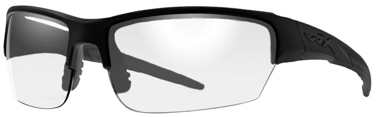 Wiley X Saint in Matte Black Frame, Angled to the Side Left