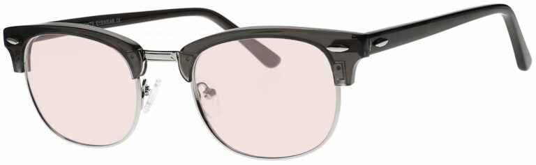 Real Glass Reading Glasses Clubmaster Frame