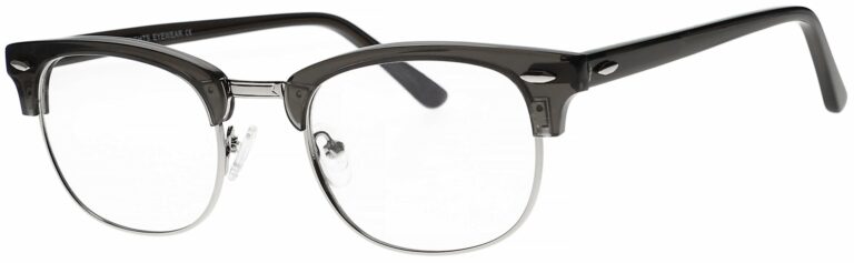 Real Glass Clubster Frame Reading Glasses