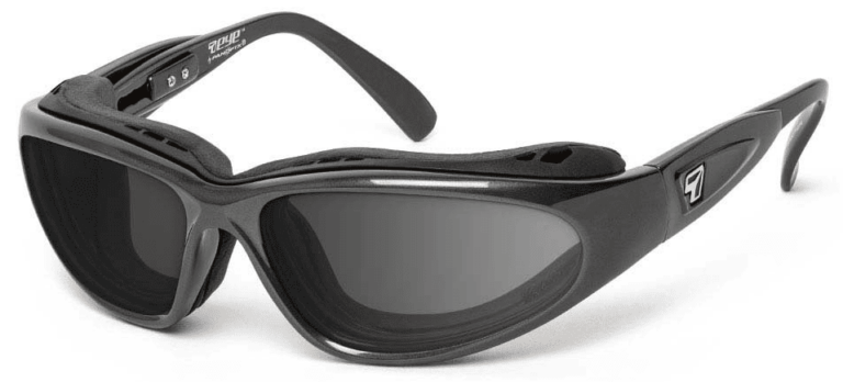 7 Eye Cape Charcoal Gray Lenses Prescription Sunglasses RX Safety