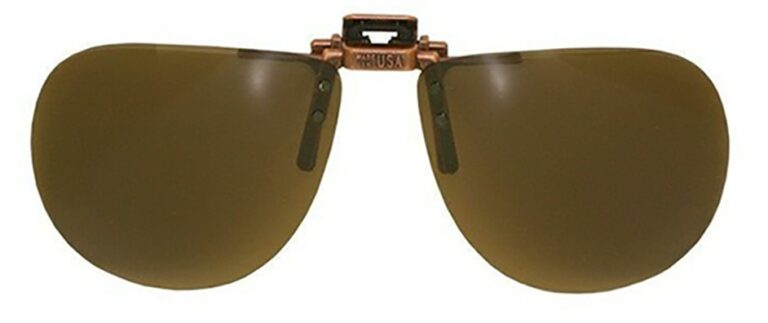 Aviator Polarized Clip On Sunglasses