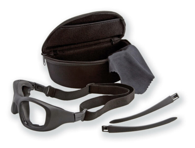 Pentax Maxim Air Seal Safety Glasses Kit. Angled left
