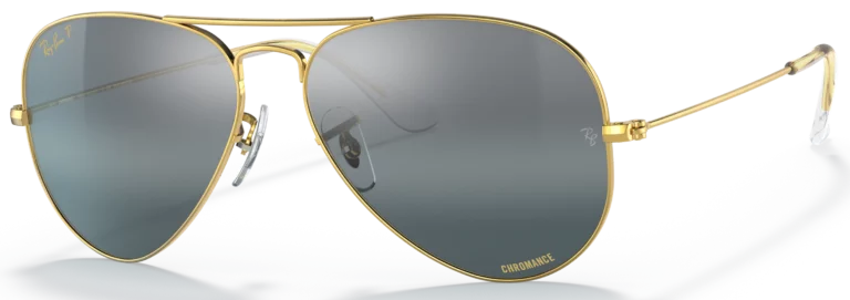 Ray Ban Aviator Chromance Sunglasses