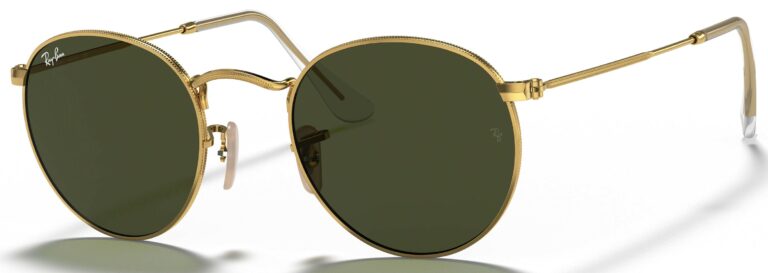Ray Ban Round Metal Sunglasses