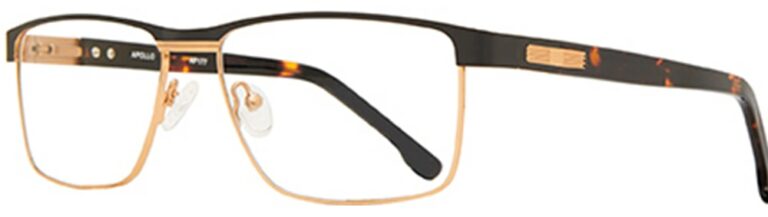 eyeq-apolloap177eyeglasses-blackgold-angleleft-RXSafety
