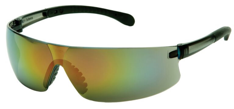 Pyramex-Safety_Provoq-Safety-Glasses_gray-frame-with-multi-color-mirror-lens_angle-left_S7255S