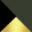 randolph-aviator-fusion-23k-gold-with-matte-onyx-inlay-with-evergreen-polarized-gradient-nylon-lens-swatch