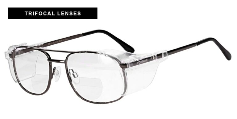 Lined Trifocal Safety Glasses RX-202